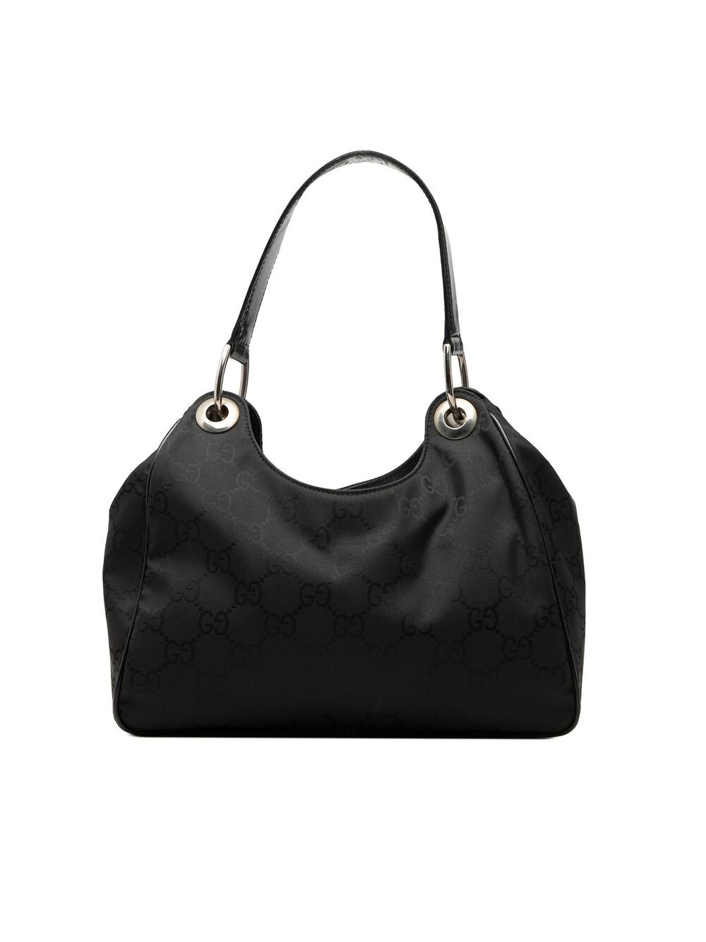 Gucci Gg Nylon Shoulder Bag Pre-Loved #360583G36B